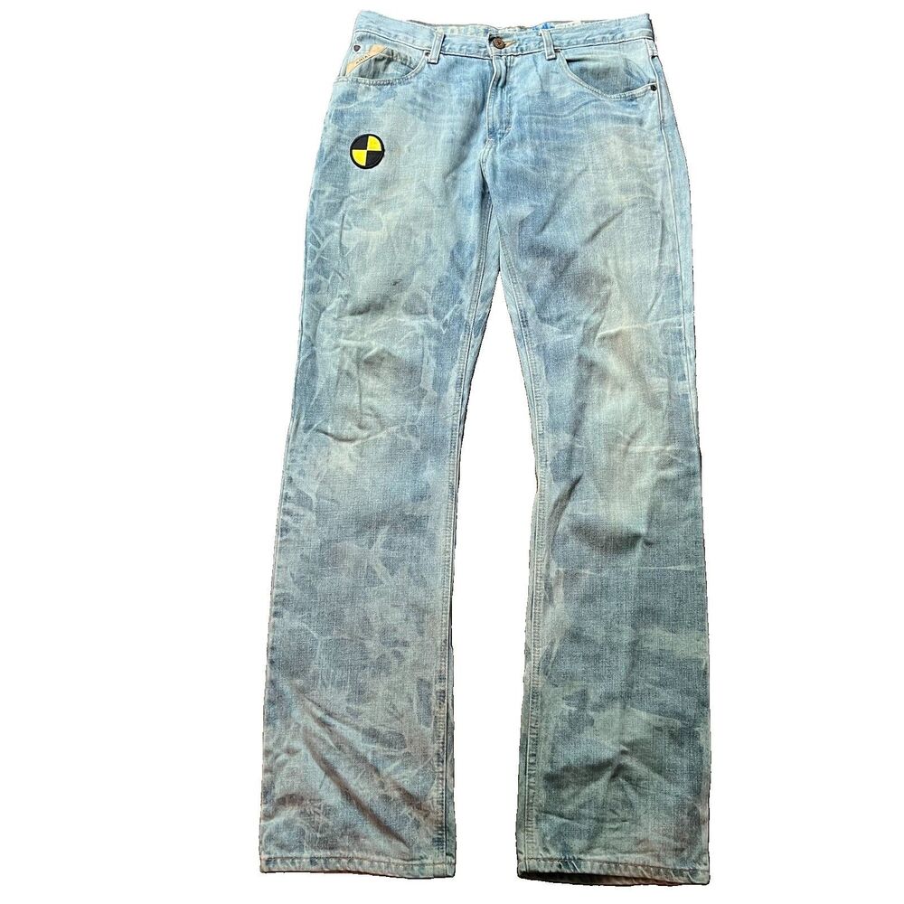 Ariat M2 Relaxed Boot Cut Jeans Light Wash Bleached/Distressed Men's 32x36